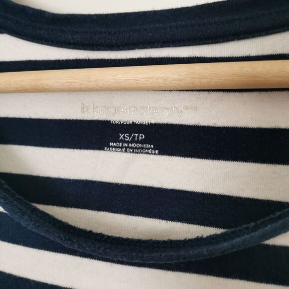 2/$30 Liz lange maternity striped dress size xs - Picture 3 of 5